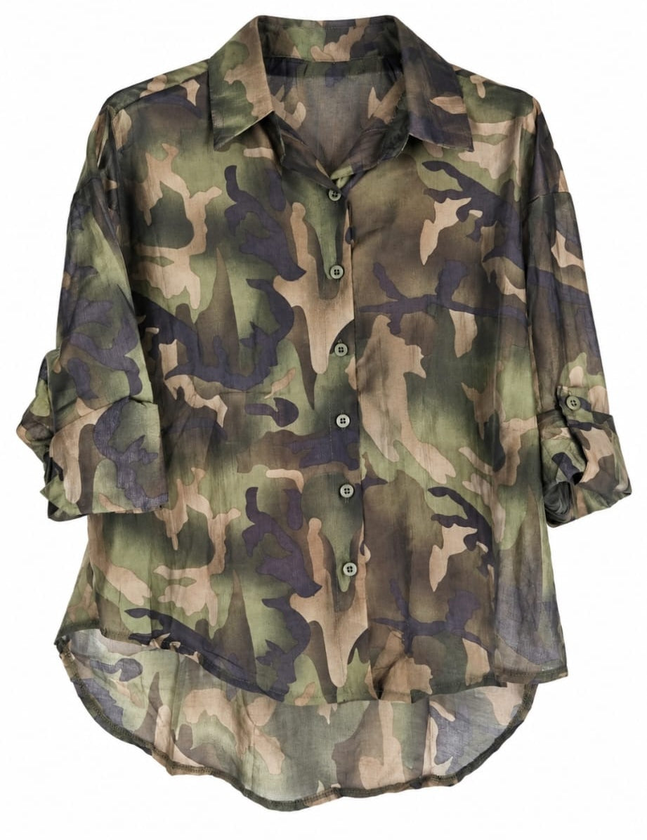 Camisa camuflaje