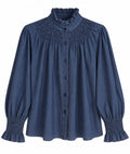 Camisa denim puño