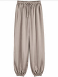 Pantalón satén puño
