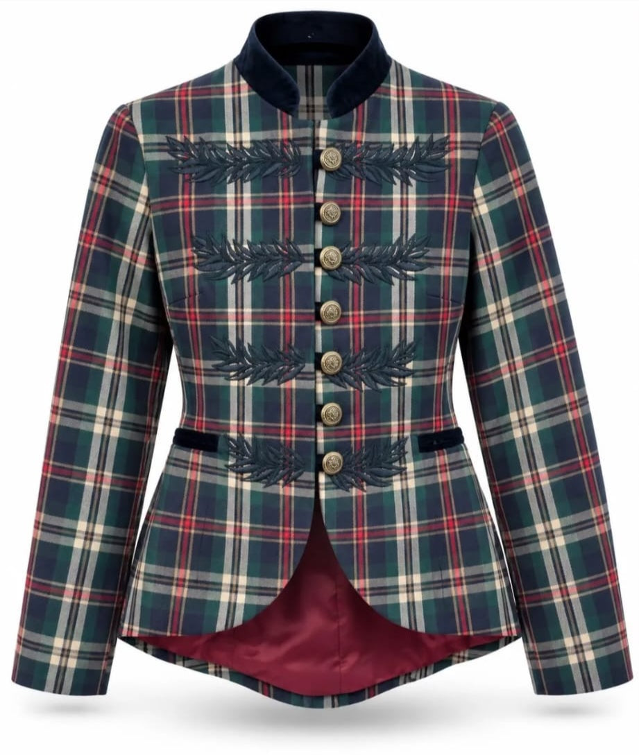 Chaqueta cuadros Napoleón