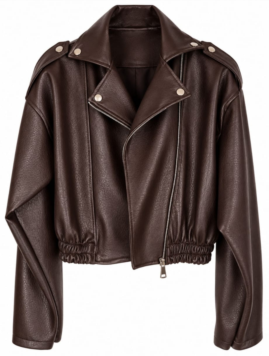 Chaqueta bomber polipiel