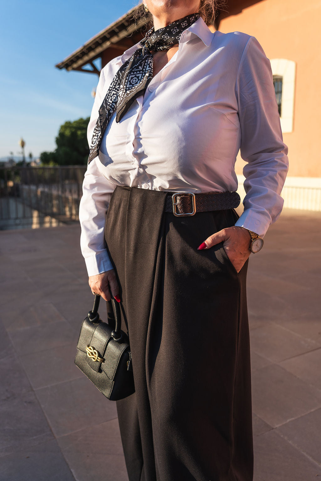 Bolso negro pequeño