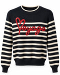 Jersey punto rayas